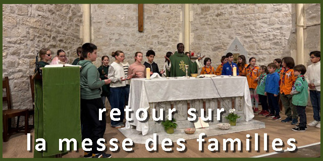 pavé messe des familles février 2026